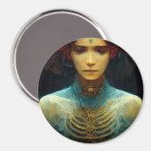 Aimant Vue interne Imaginaire Sci-Fi (Recto/Verso)