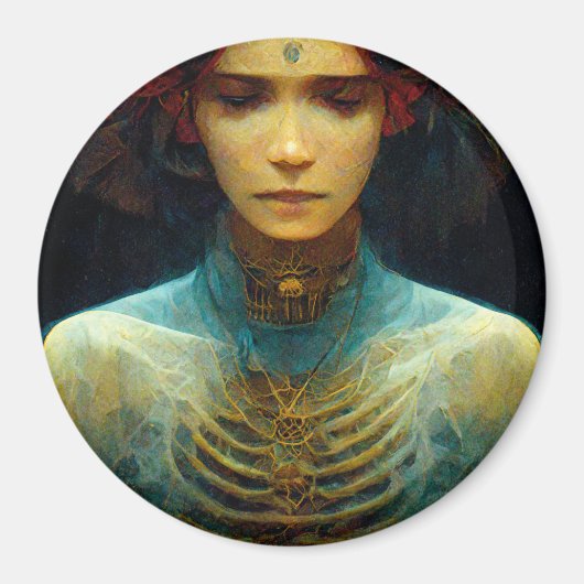 Aimant Vue interne Imaginaire Sci-Fi (Devant)