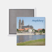 Aimant Vue Magdeburg (Recto/Verso)
