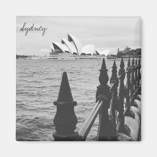 Aimant vue opéra de sydney (Devant)