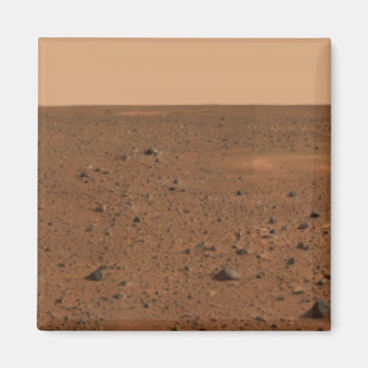 Aimant Vue panoramique à 360 degrés sur Mars (Devant)