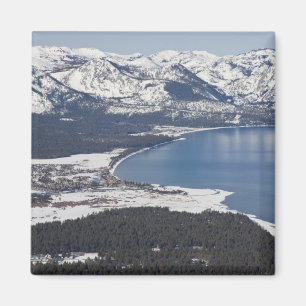 Aimant Vue panoramique du lac Tahoe, États-Unis