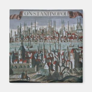 Aimant Vue panoramique sur Constantinople, fin 18ème sièc