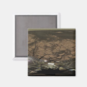 Aimant Vue panoramique sur Mars 3 (Recto/Verso)