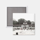 Aimant Vue quai Lakeside Chautauqua, Ohio (Recto/Verso)