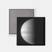 Aimant Vue rapprochée de la planète Jupiter (Recto/Verso)