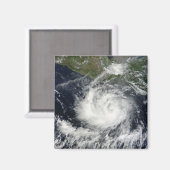 Aimant Vue satellite de la tempête tropicale Darby (Recto/Verso)