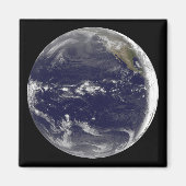 Aimant Vue satellite de la Terre (Devant)