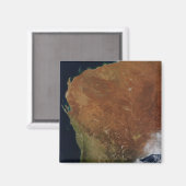 Aimant Vue satellite de l'Australie occidentale (Recto/Verso)