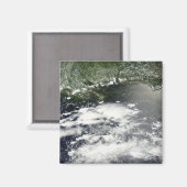 Aimant Vue satellite des fuites d'huile 2 (Recto/Verso)