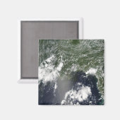 Aimant Vue satellite du golfe du Mexique (Recto/Verso)