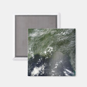 Aimant Vue satellite du golfe du Mexique 2 (Recto/Verso)
