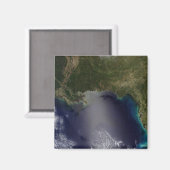 Aimant Vue satellite du sud-est des États-Unis 2 (Recto/Verso)