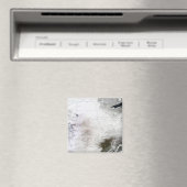 Aimant Vue satellite d'une énorme tempête d'hiver au-dess (In Situ (Lave-vaisselle))