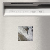 Aimant Vue satellite sur la neige et le froid (In Situ (Lave-vaisselle))