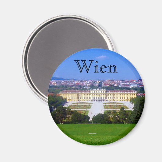 Aimant vue schonbrunn (Recto/Verso)