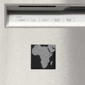 Aimant Vue stéréoscopique de l'Amérique du Nord (In Situ (Lave-vaisselle))