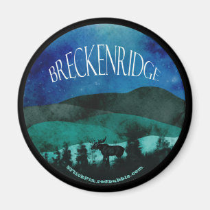 Aimant Vue sur Breckenridge