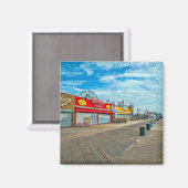 Aimant Vue sur Coney Island (Recto/Verso)