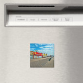 Aimant Vue sur Coney Island (In Situ (Lave-vaisselle))