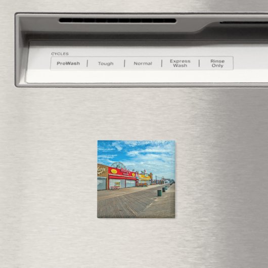 Aimant Vue sur Coney Island (In Situ (Lave-vaisselle))