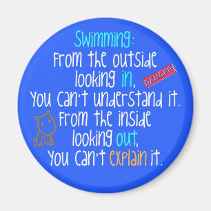 Aimant Vue sur la piscine