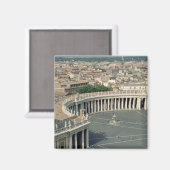 Aimant Vue sur la place (Recto/Verso)