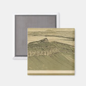 Aimant Vue sur la Plate-forme de Marble Canyon (Recto/Verso)