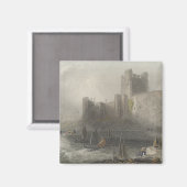 Aimant Vue sur le château de Carrifergus (Recto/Verso)