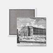 Aimant Vue sur le Palais Trautson construit pour le comte (Recto/Verso)