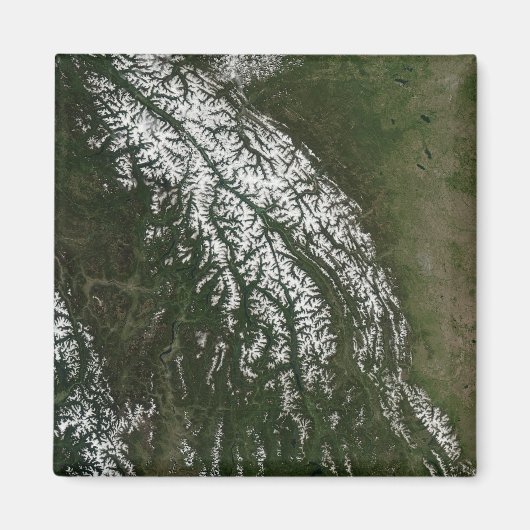 Aimant Vue sur les Rocheuses (Devant)