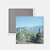 Aimant Vue sur les trois terrasses circulaires (Recto/Verso)