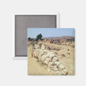 Aimant Vue sur l'une des statues géantes de Telemon (Recto/Verso)