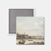 Aimant Vue sur Westminster et le pont (Recto/Verso)