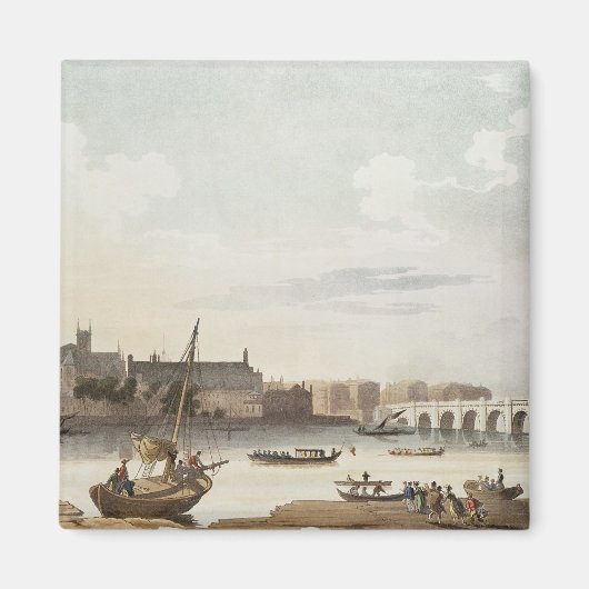 Aimant Vue sur Westminster et le pont (Devant)