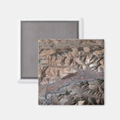 Aimant Vue tridimensionnelle du paysage (Recto/Verso)