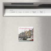 Aimant Vues de Copenhague. Nyhavn P. 2. (In Situ (Lave-vaisselle))