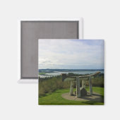 Aimant Vues de la colonne Astoria, Oregon (Recto/Verso)