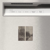 Aimant Vues richesse, entreprise, Seattle, Laver (In Situ (Lave-vaisselle))