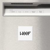 Aimant W00F [Sons animaux de léopards] (In Situ (Lave-vaisselle))