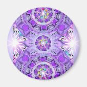 Aimant W2 pourpre (Devant)