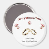 Aimant W34 Faveur de mariage (Recto/Verso)