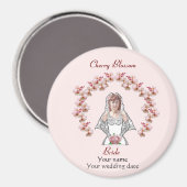 Aimant W35 Faveur de mariage (Recto/Verso)