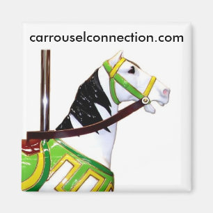 Aimant W.F. Cheval de carrousel de Kiddie de Mangels