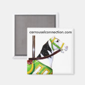 Aimant W.F. Mangels Kiddie Carousel Horse (Recto/Verso)