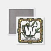 Aimant W is for Water Scorpion – GTA Style ABC Learning (Recto/Verso)