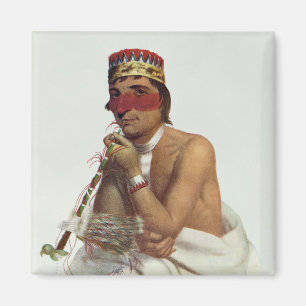 Aimant Wa-Fin de support-Boesh-Kaa, un chef de Chippeway