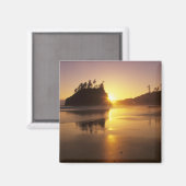 Aimant WA, Pôle olympique, Deuxième plage au coucher du s (Recto/Verso)