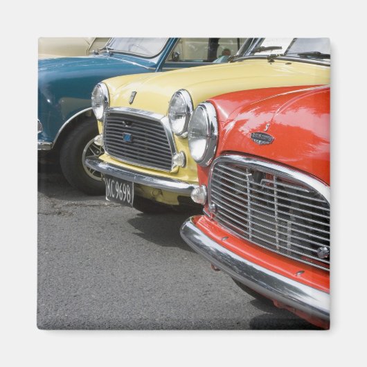 Aimant WA, Seattle, automobile britannique classique. (Devant)