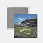 Aimant WA, Seattle, Safeco Field, baseball des Mariners (Recto/Verso)